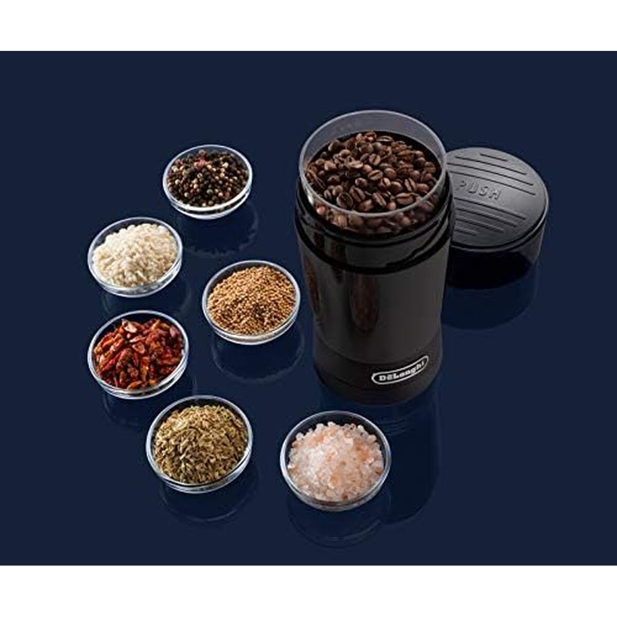 Koffiemolen DeLonghi KG 200 170 W 90 g Zwart