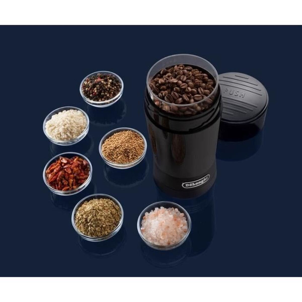 Koffiemolen DeLonghi KG 200 170 W 90 g Zwart