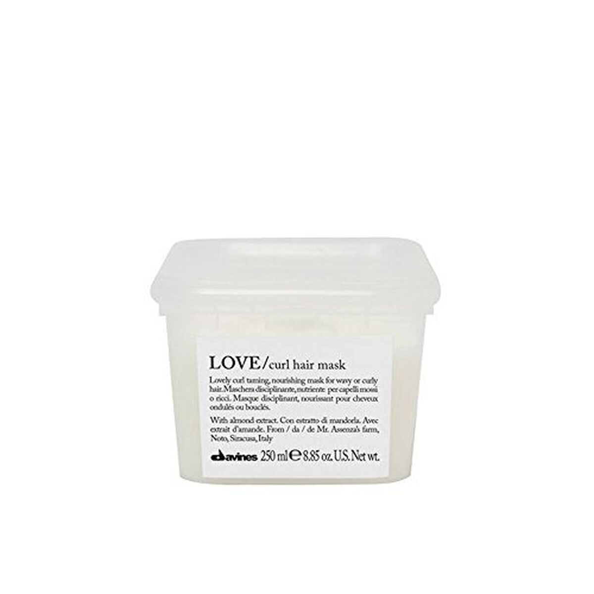 Haarmasker Davines Love 250 ml Krullend haar