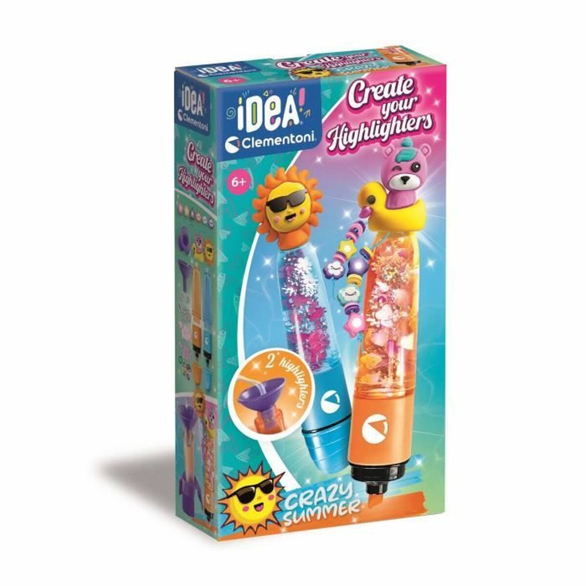 Χειροτεχνικό Παιχνίδι Clementoni Create your Highlighter Summer