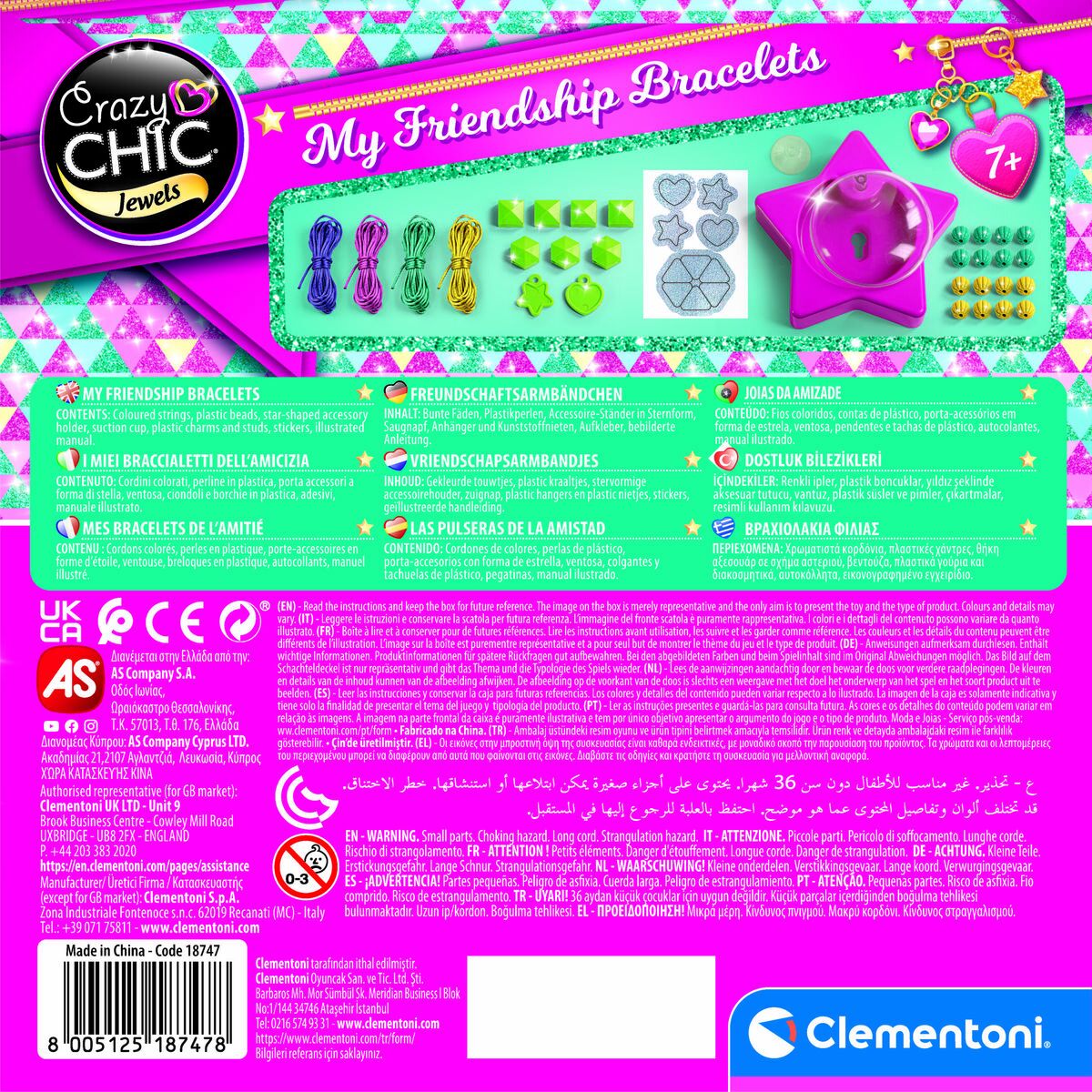 Zestaw do Tworzenia Bransoletek Clementoni