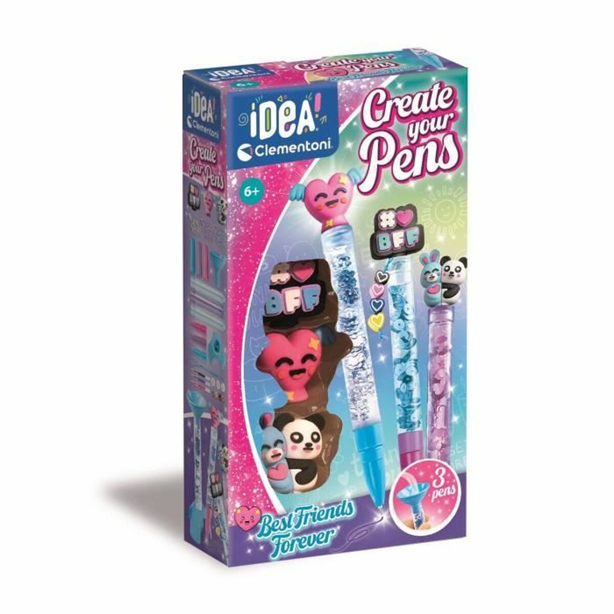 Χειροτεχνικό Παιχνίδι Clementoni Create your Pens Best Friends
