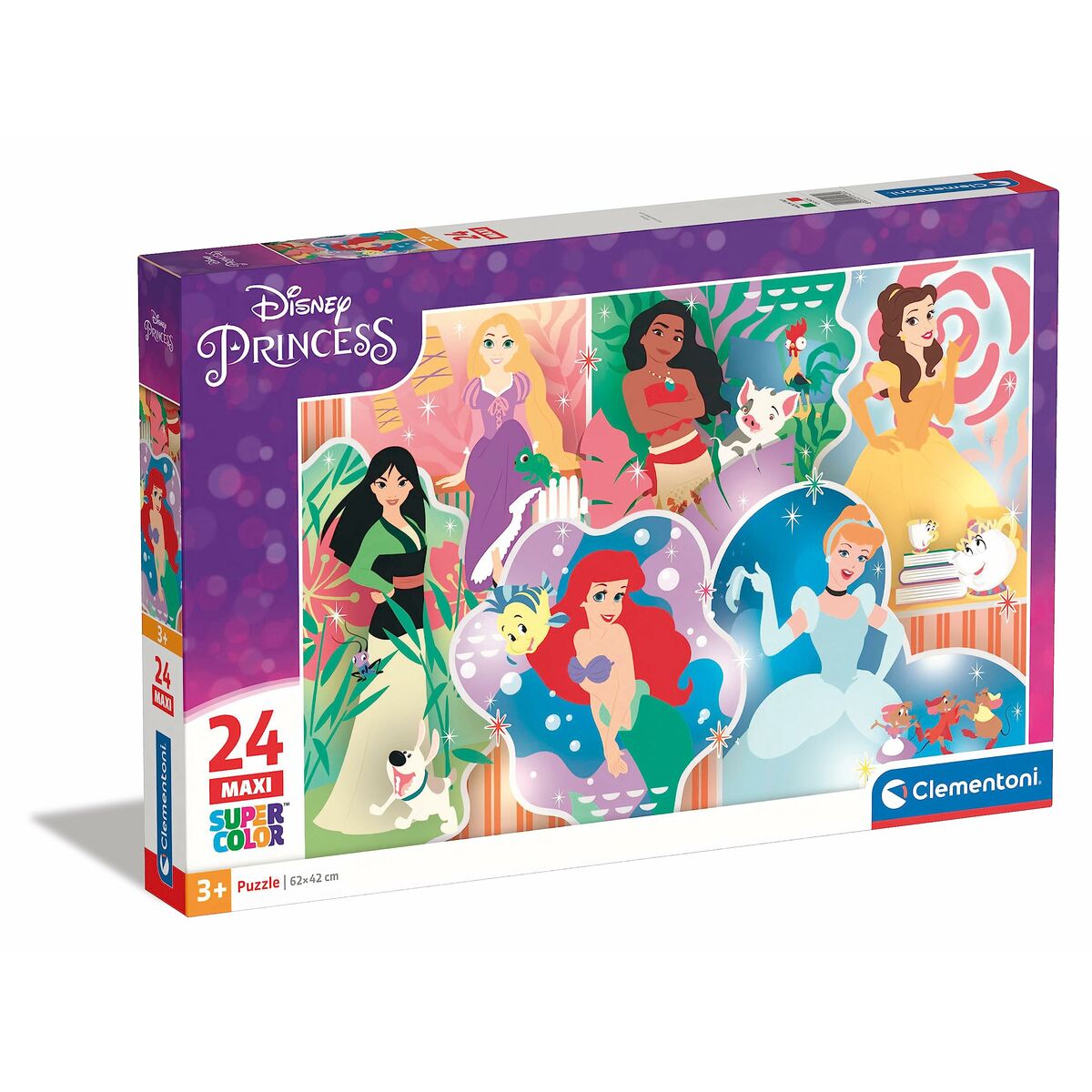 Puzzle Princesses Disney Clementoni ‎24232 Maxi 24 Pièces