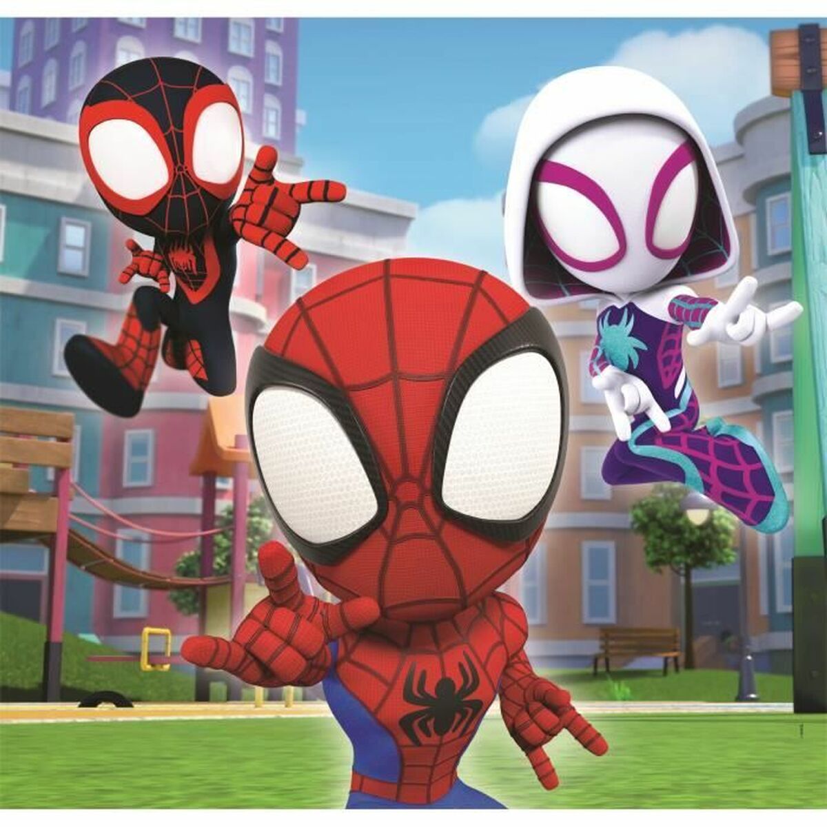 Puzzel Clementoni Spidey (3 Stuks)