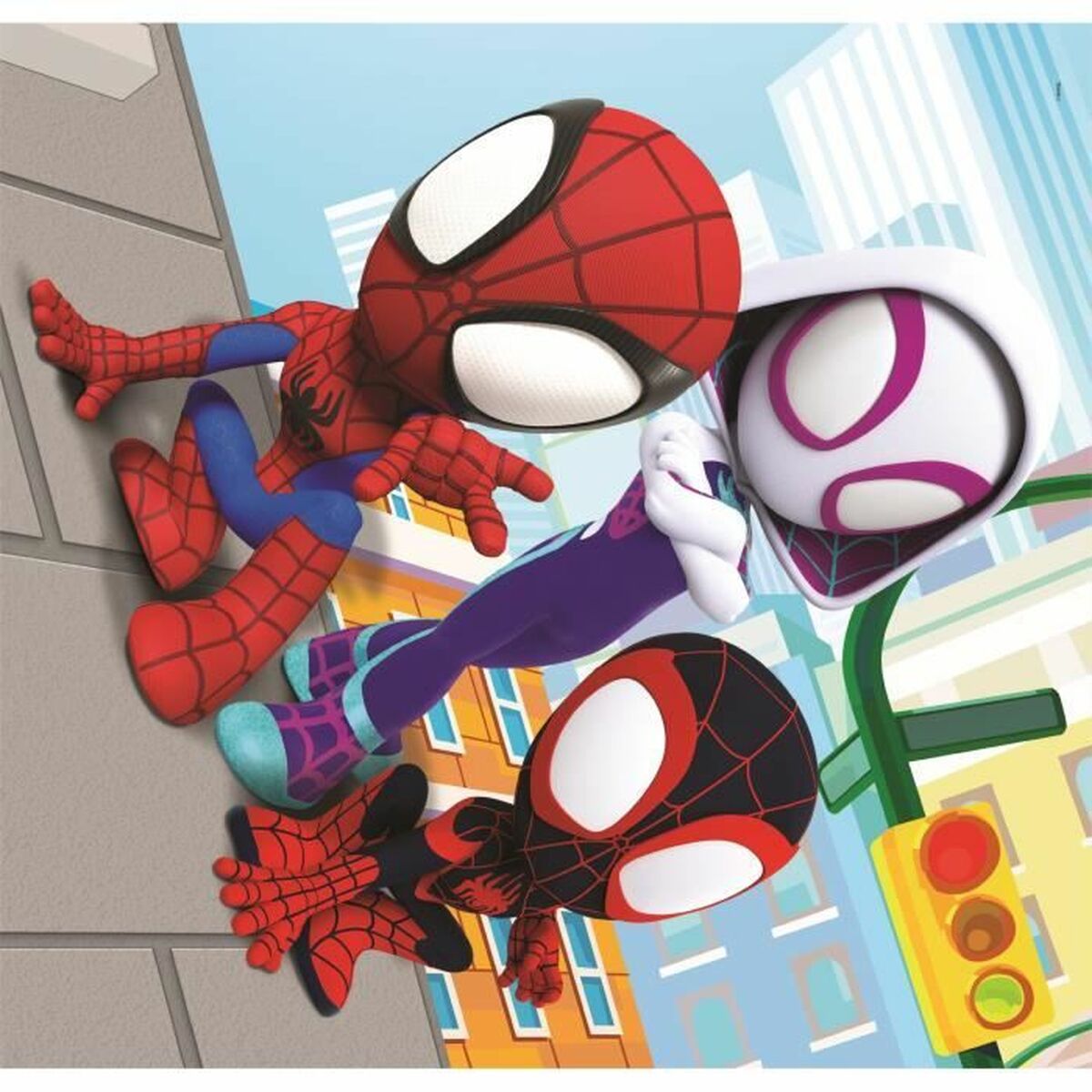 Puzzel Clementoni Spidey (3 Stuks)