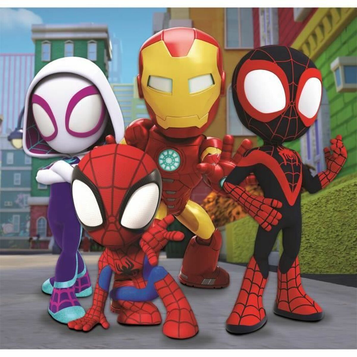 Puzzel Clementoni Spidey (3 Stuks)