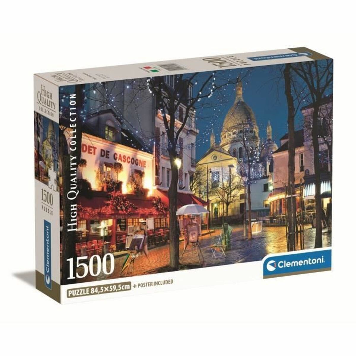 Puzzle Clementoni Paris Montmartre 1500 Pièces