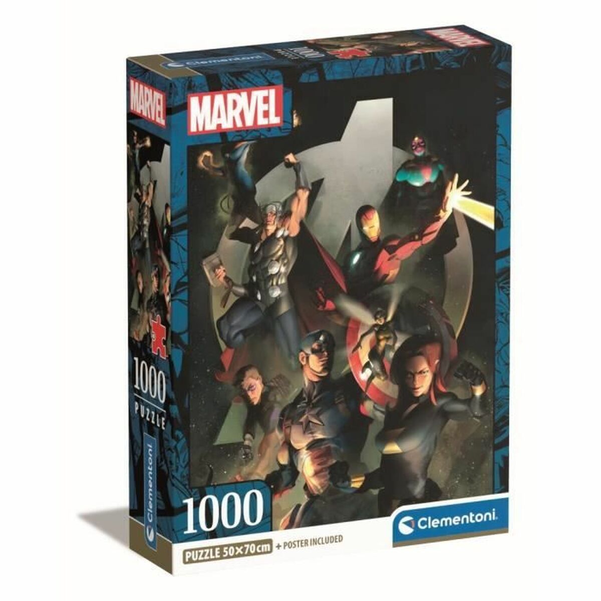 Puzzle Clementoni Marvel Les Avangers 1000 Pièces