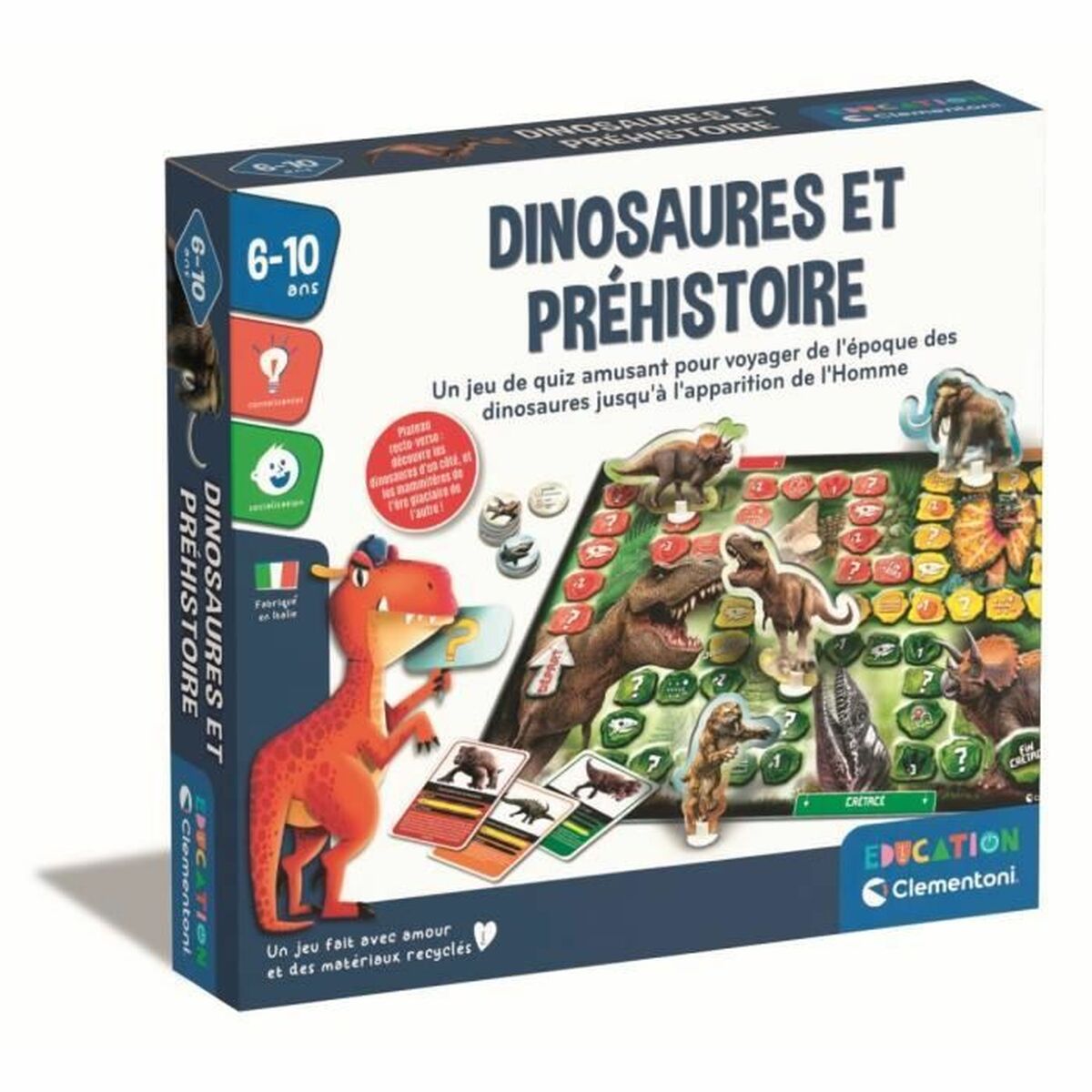 Jouet Educatif Clementoni Dinosaures et préhistoire (FR)