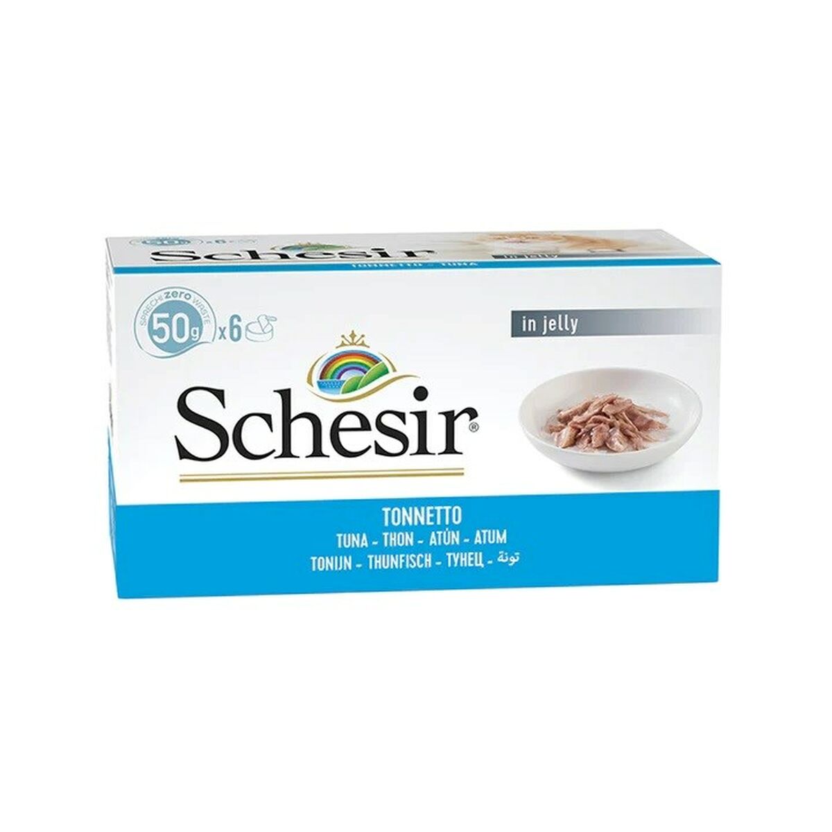 Aliments pour chat SCHESIR Poisson 6 x 50 g