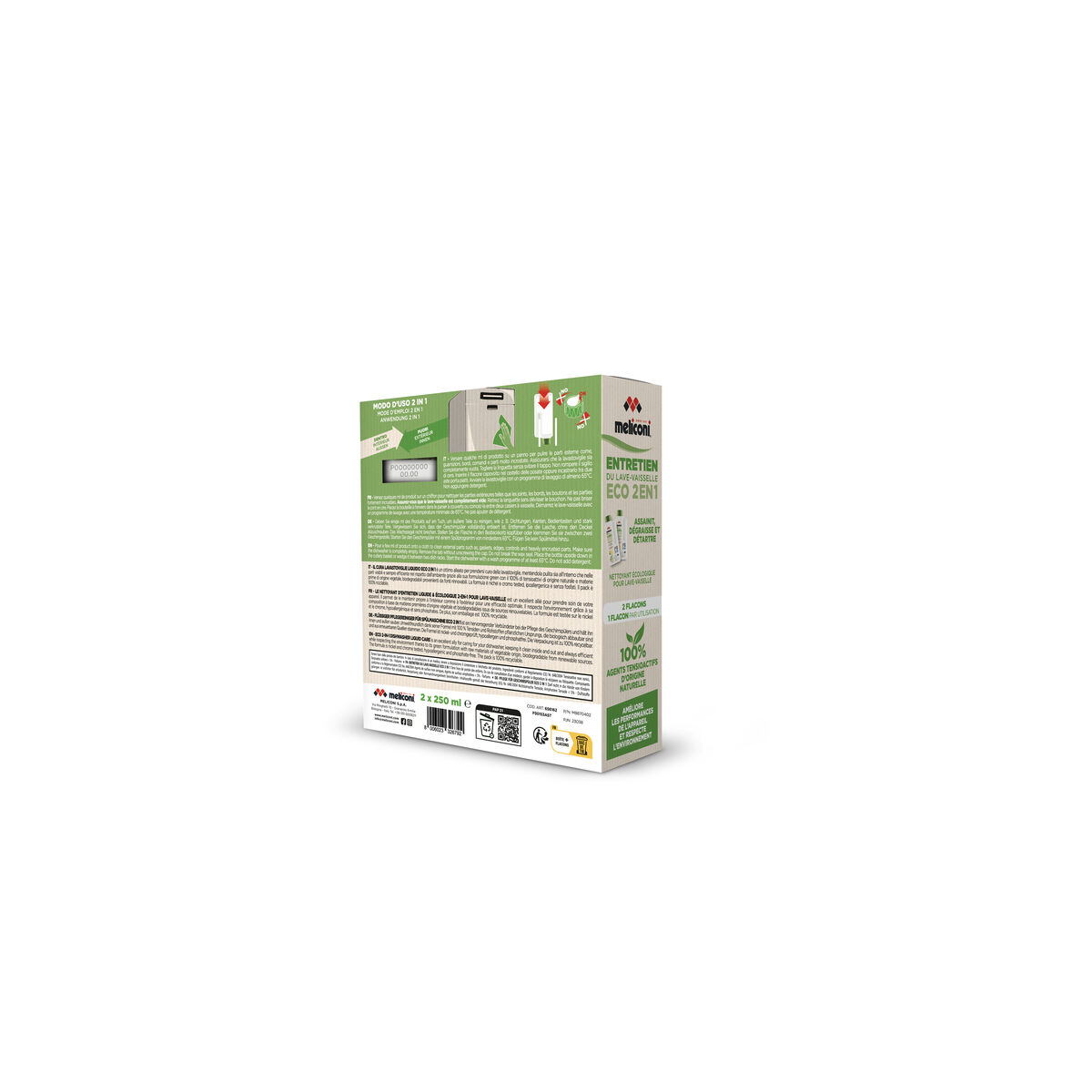 Schoonmaakvloeistof Meliconi 656162 250 ml (2 Stuks)