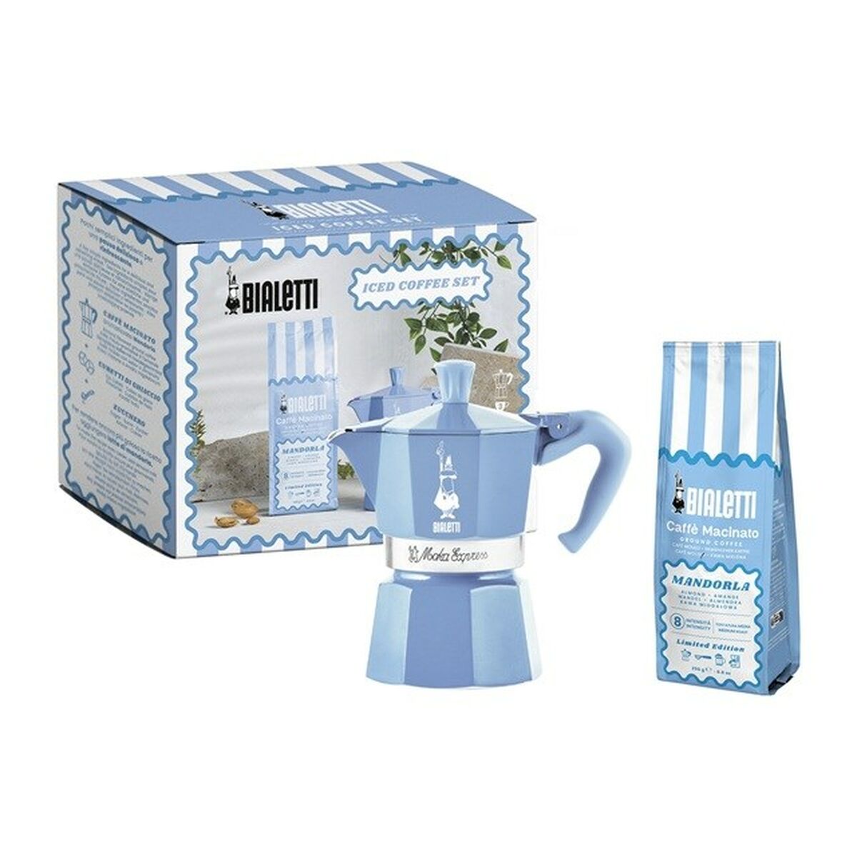 Image secondaire de Cafetière Italienne Bialetti Bleu Aluminium Thermoplastique 3 Tasses