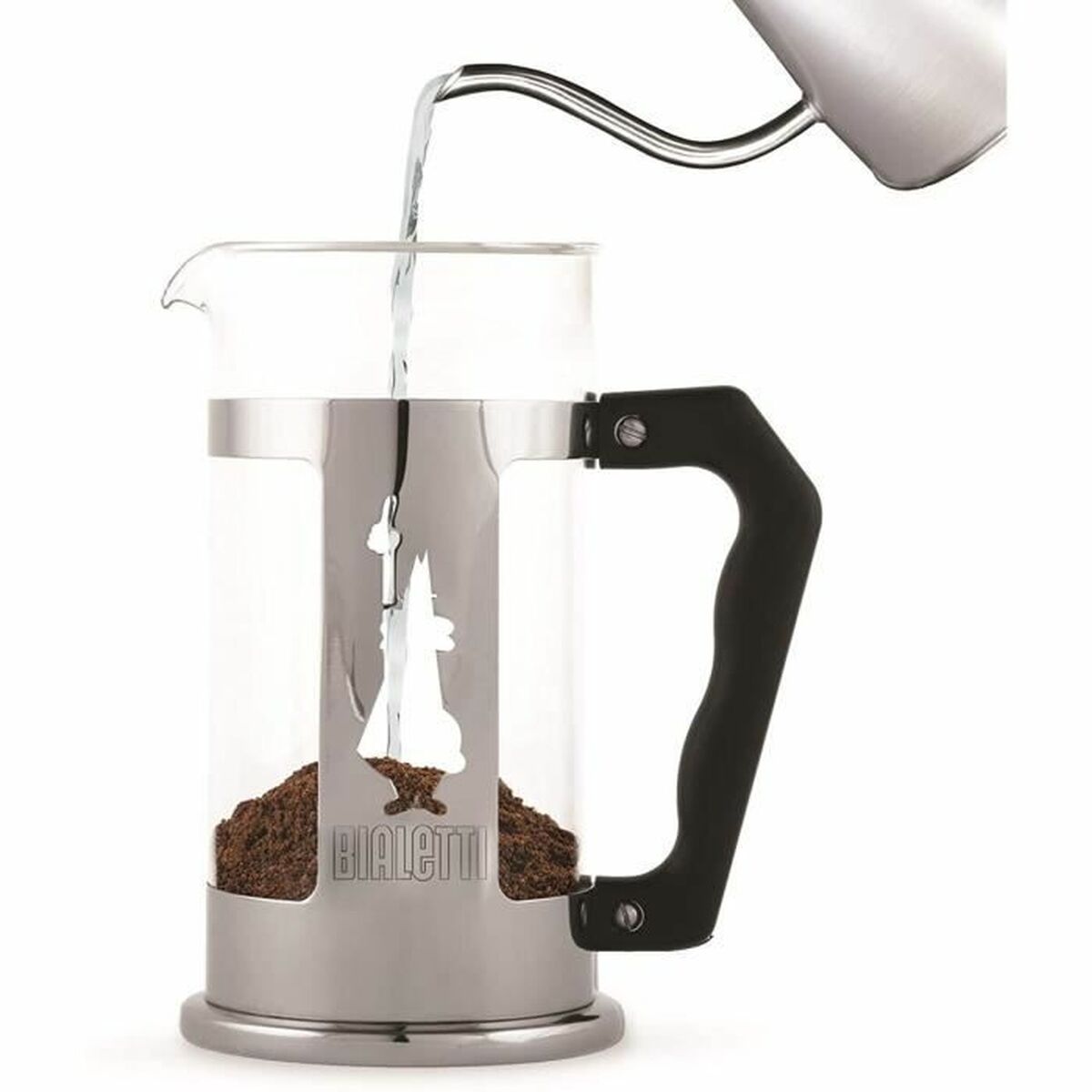Cafetière with Plunger Bialetti Grey 350 ml, view 5