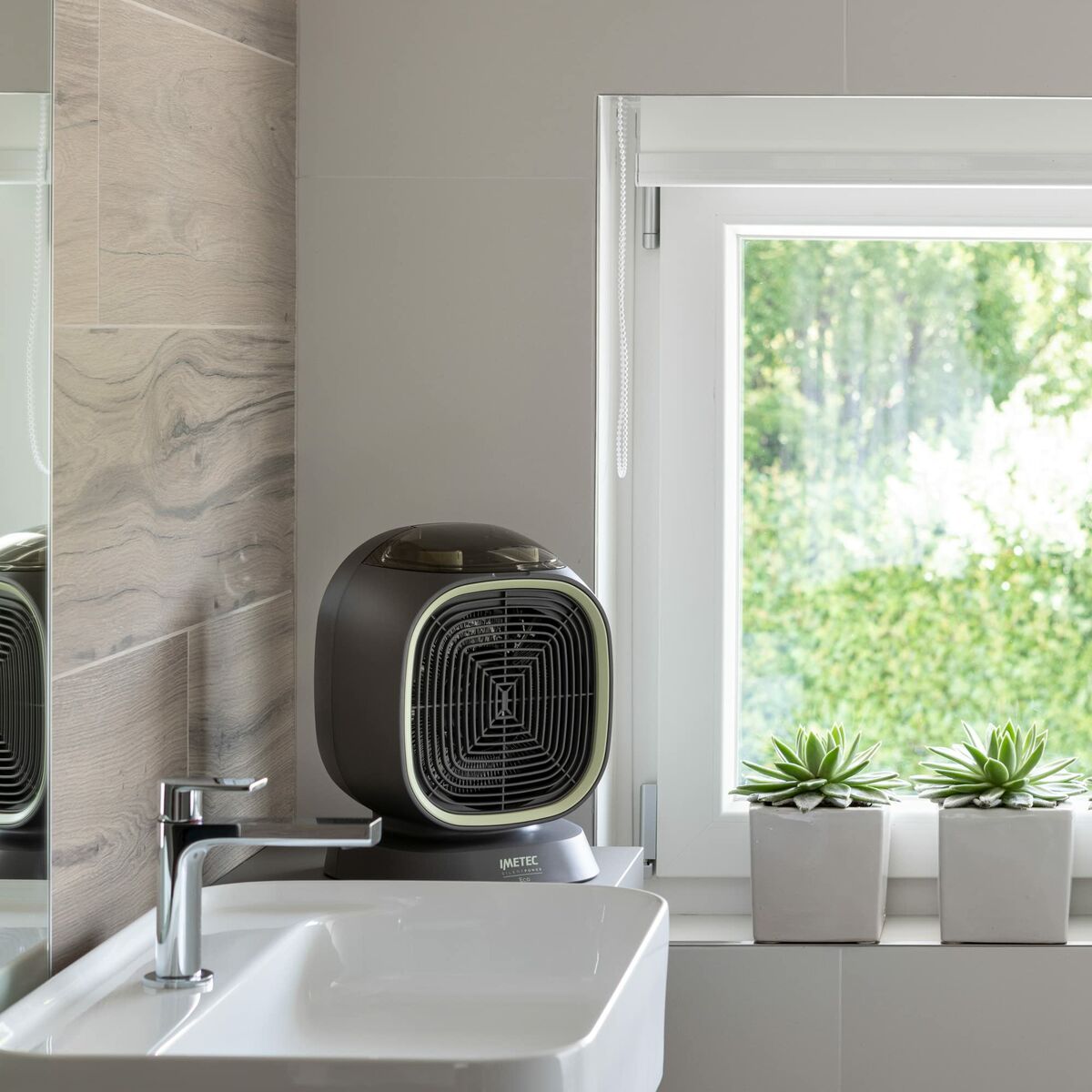Draagbare kachel IMETEC 4030 ECOSILENT Zwart