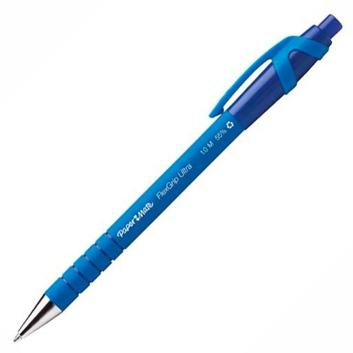 Crayon Paper Mate FlexGrip Ultra RT Bleu 12 Unités