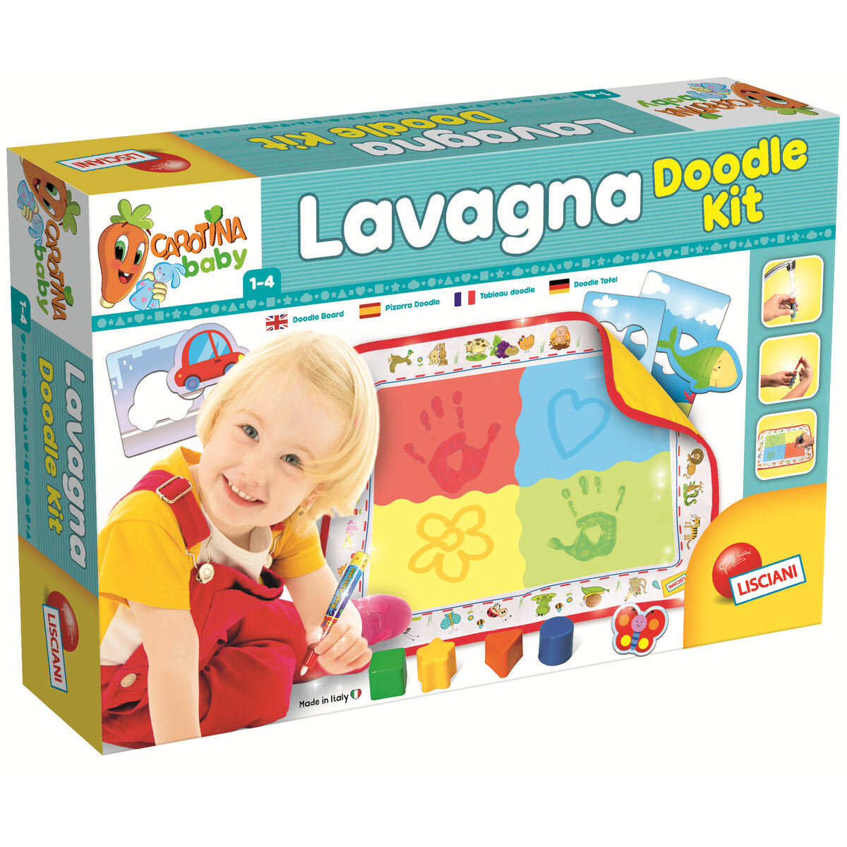 Jouet Educatif Lisciani Giochi Carotina Baby Magic Doodle Kit Doodle Board (FR) Multicouleur