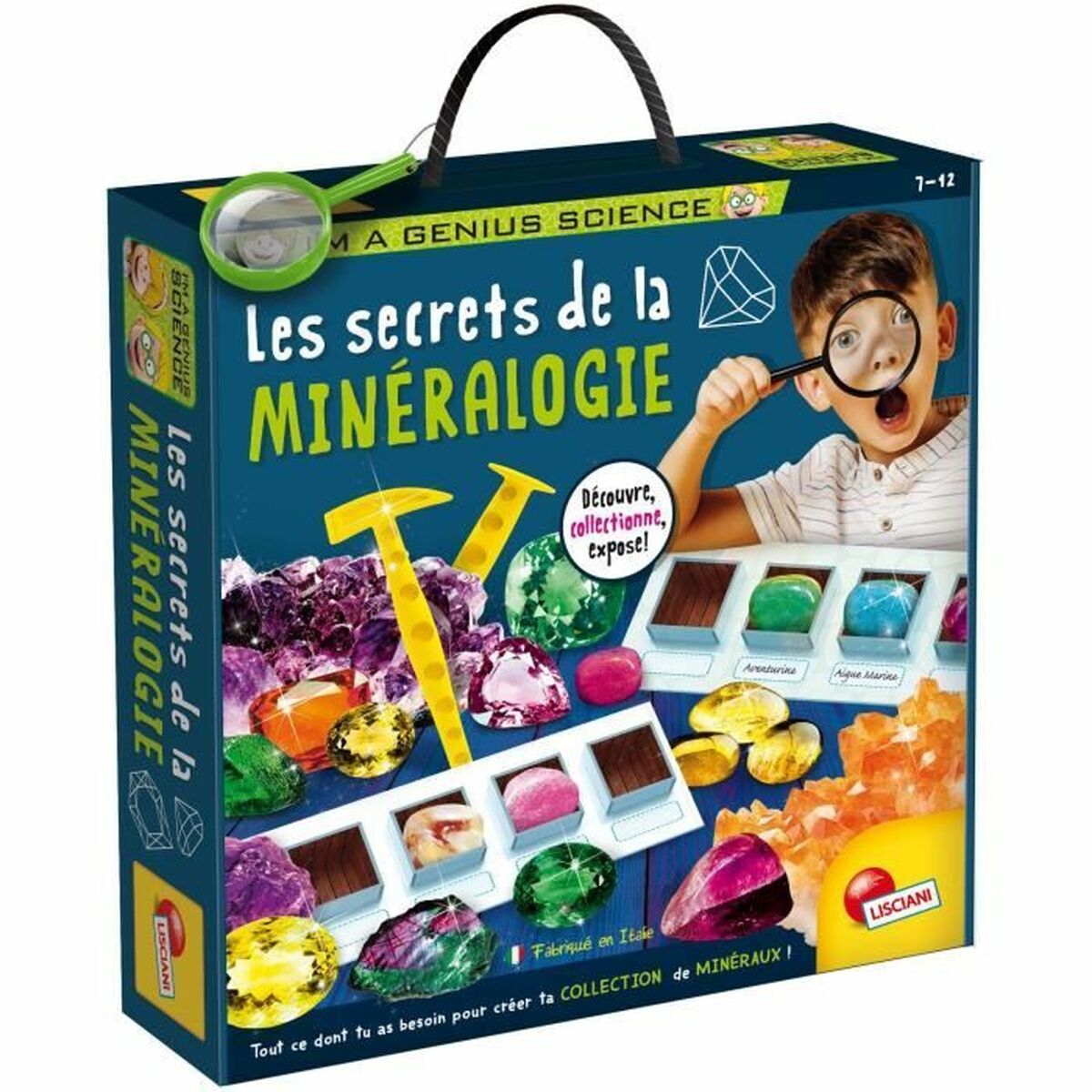 Jeu scientifique Lisciani Giochi Mineralogy kit (FR)