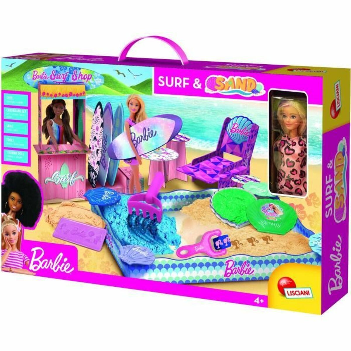 Playset Lisciani Giochi Barbie Surf & Sand 1 Pièce