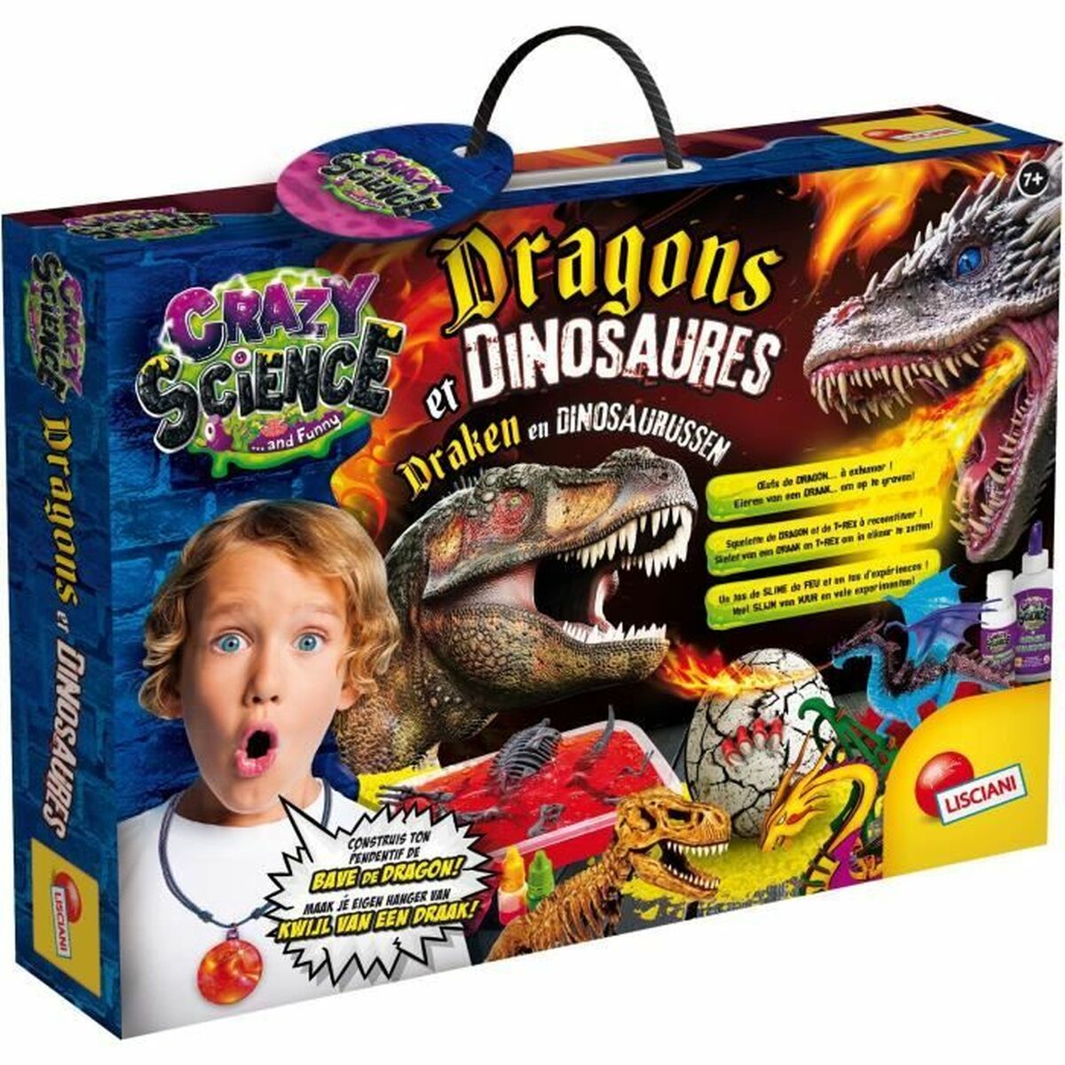 Jeu scientifique Lisciani Giochi Dragons and Dinosaurs (FR) (1 Pièce)
