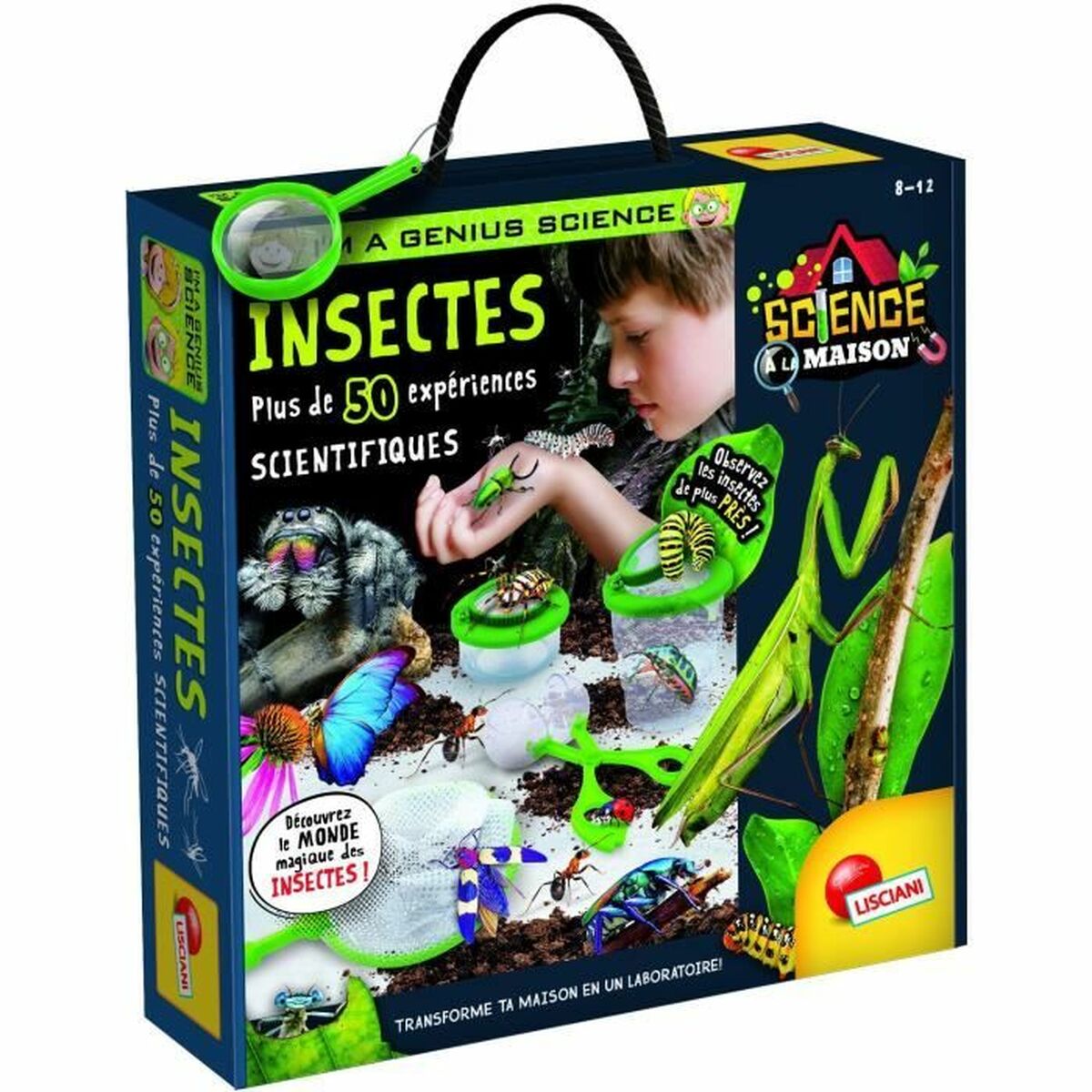 Jeu scientifique Lisciani Giochi Génius Science scientific game insects (FR)