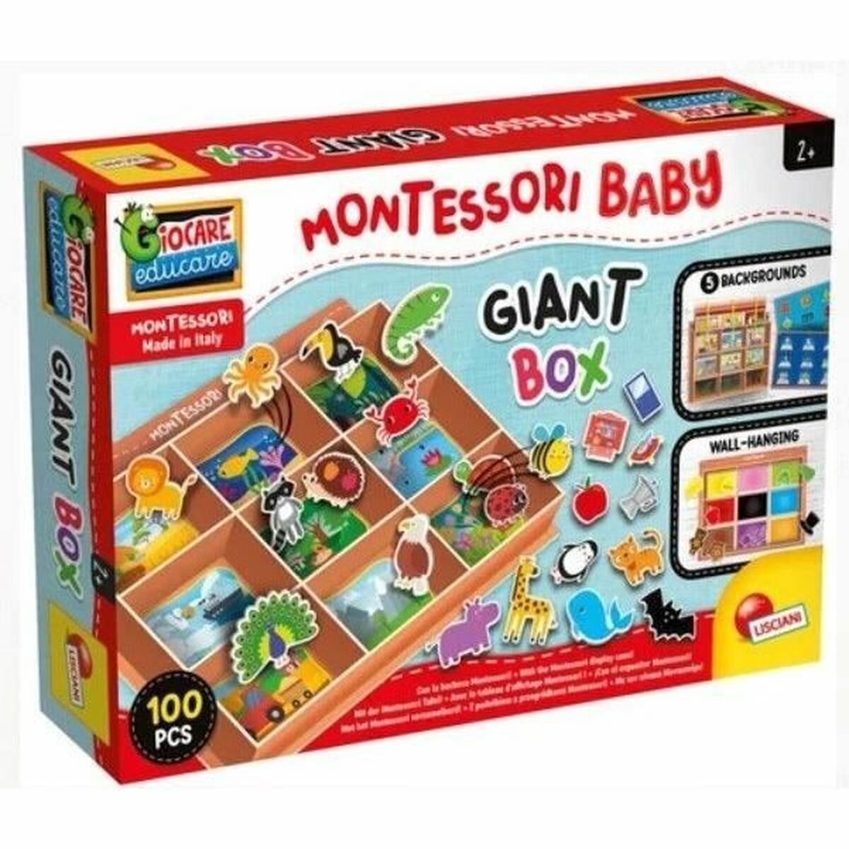 Jouet Educatif Lisciani Giochi Montessori Baby Giant Box