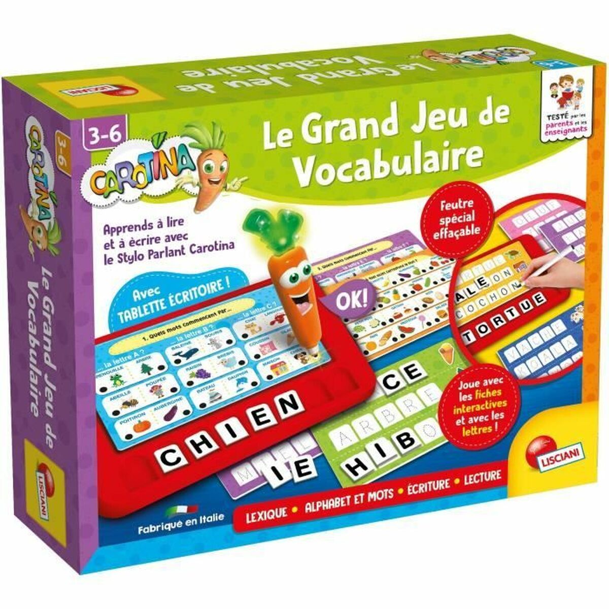 Jouet Educatif Lisciani Giochi Le Grand Jeu Vocabulaire (FR)
