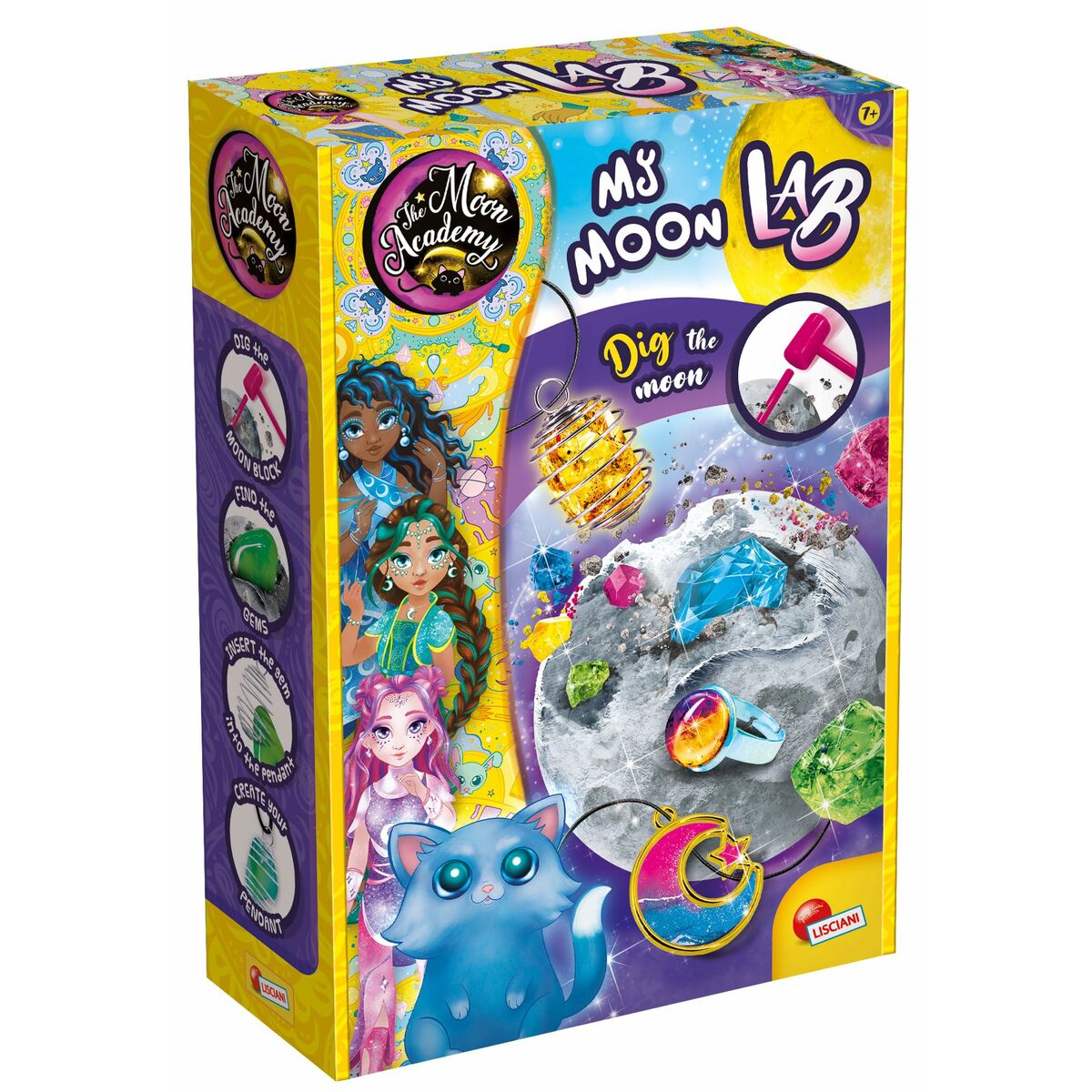 Χειροτεχνικό Παιχνίδι Lisciani Giochi The Moon Academy My Moon Πολύχρωμο
