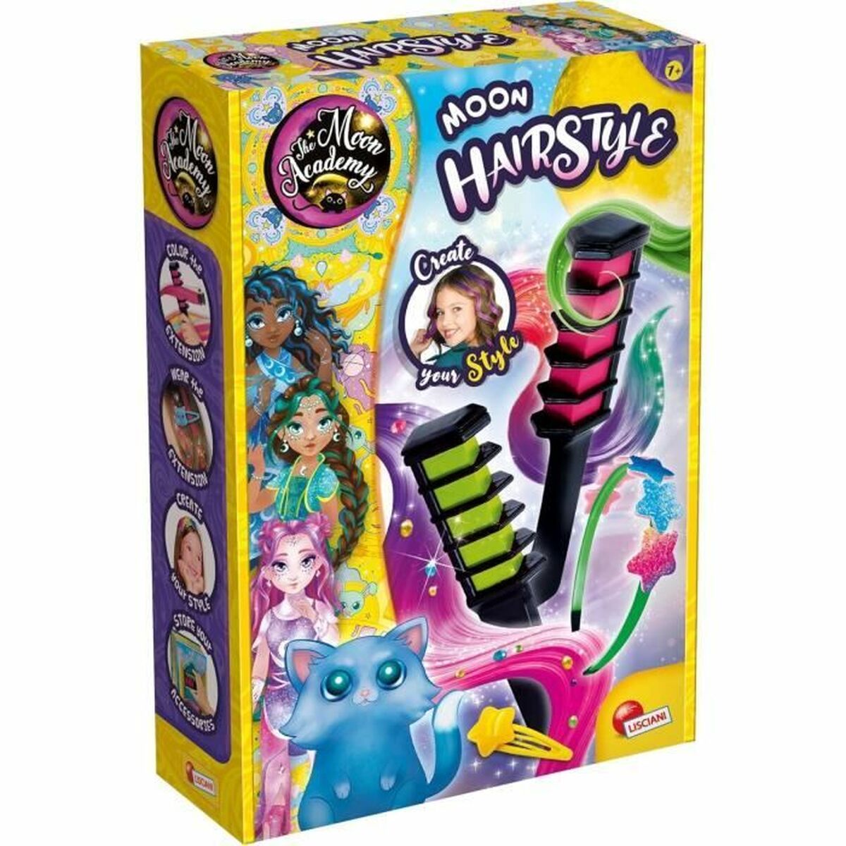 Παιδικό Σετ Kομμωτικής Lisciani Giochi The Moon Academy Moon Hairstyle