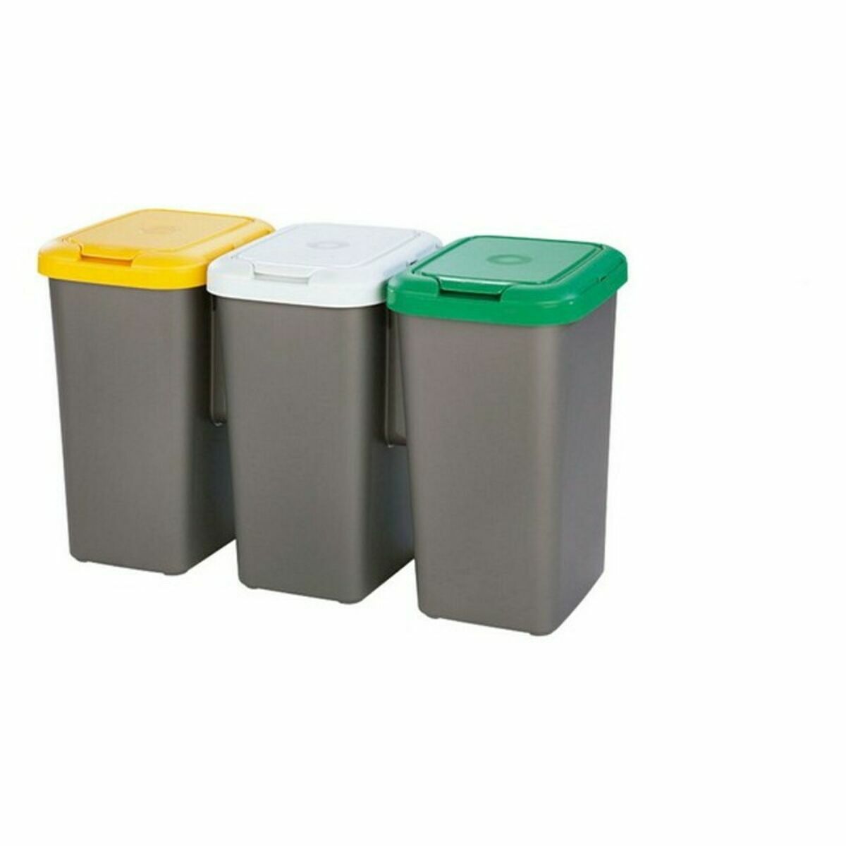 Recycling prullenbak Tontarelli Plastic Grijs (77 X 32 x 47,5 cm)