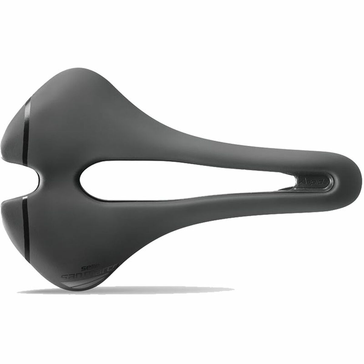 Selle San Marco  Aspide Short Open-Fit Wide Noir Taille unique Vélo de route