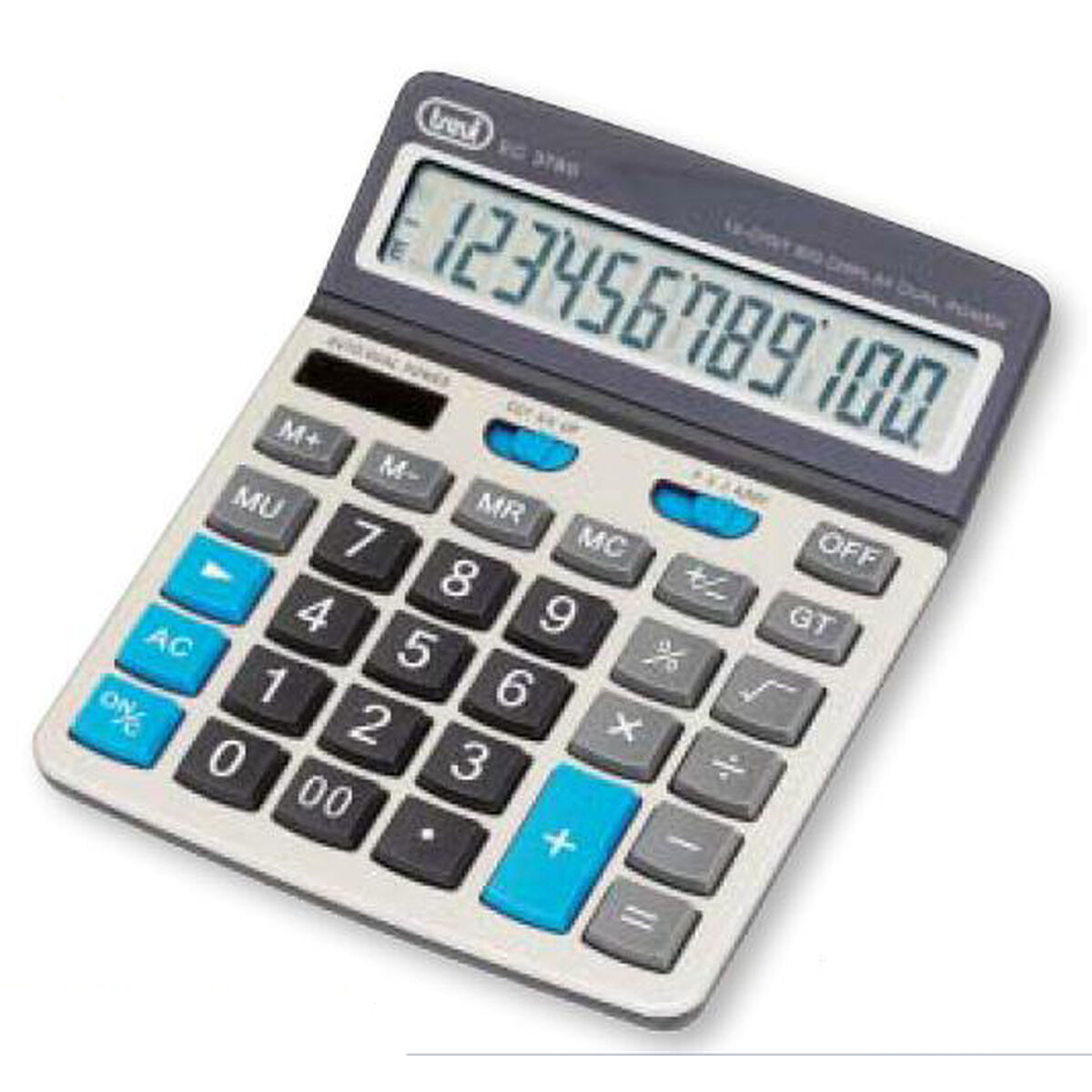 Image secondaire de Calculatrice Trevi EC 3780 Gris