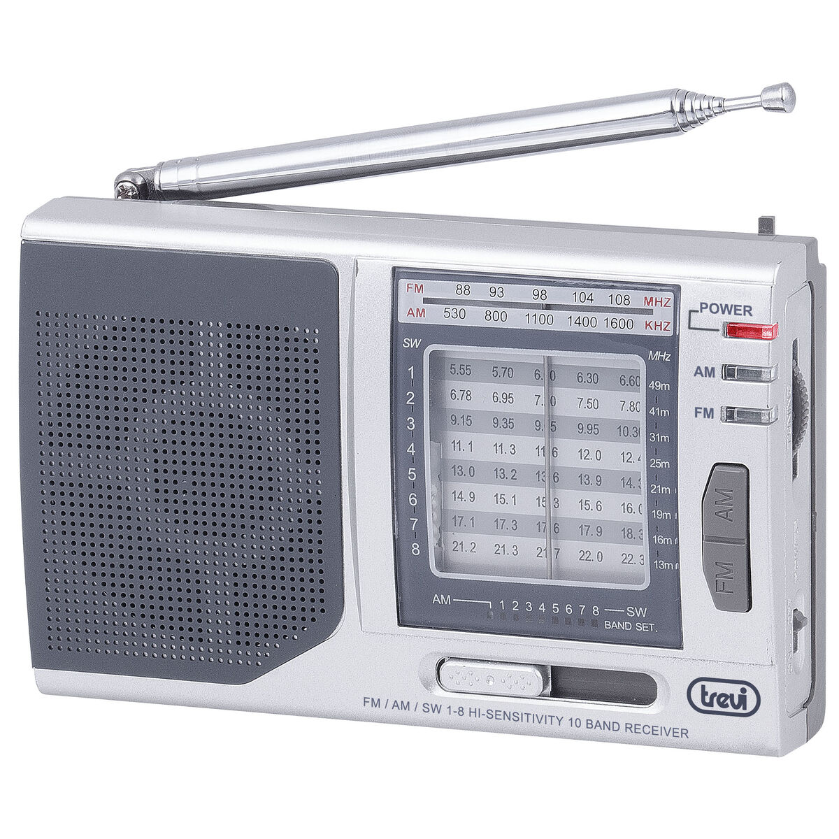 Afbeeldingen van Radio Trevi 0072806 Silver