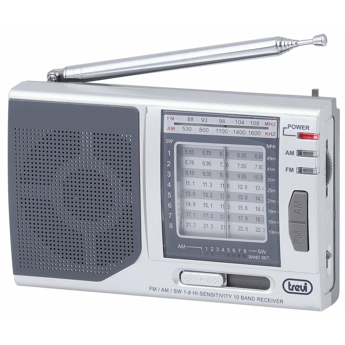 Afbeeldingen van Radio Trevi 0072806 Silver