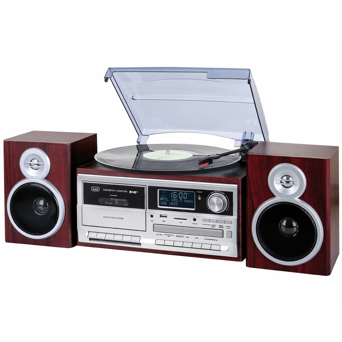 Afbeeldingen van Record Player Trevi 0T107230 Wood