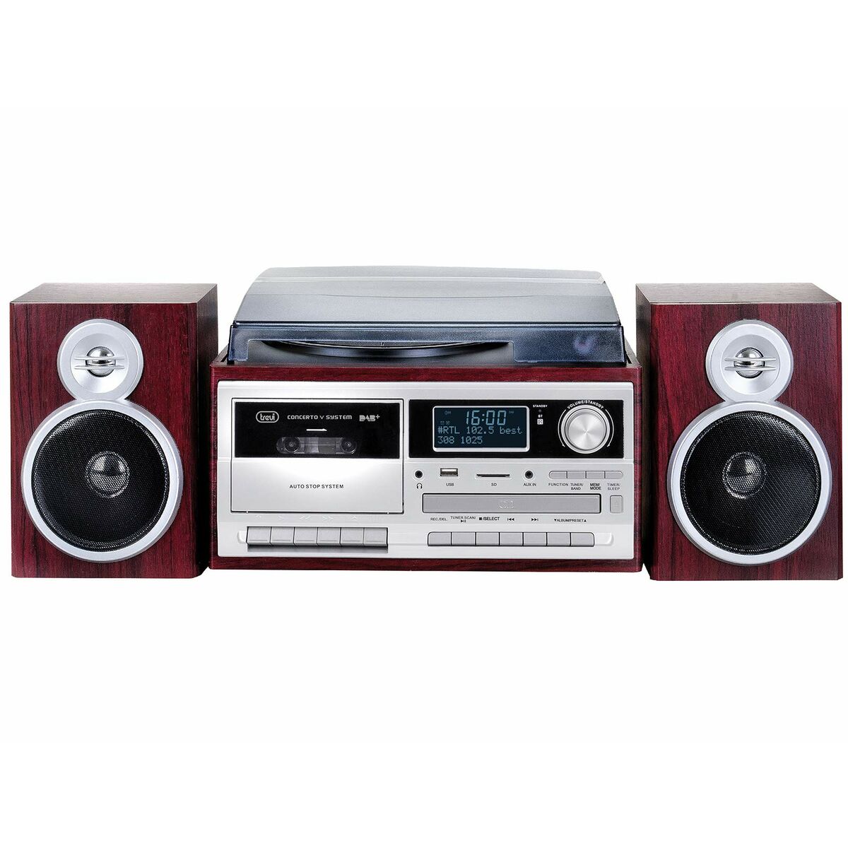 Afbeeldingen van Record Player Trevi 0T107230 Wood