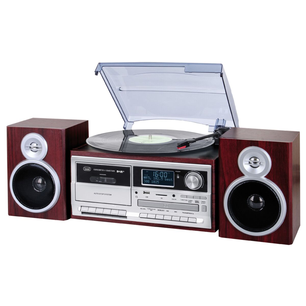 Afbeeldingen van Record Player Trevi 0T107230 Wood
