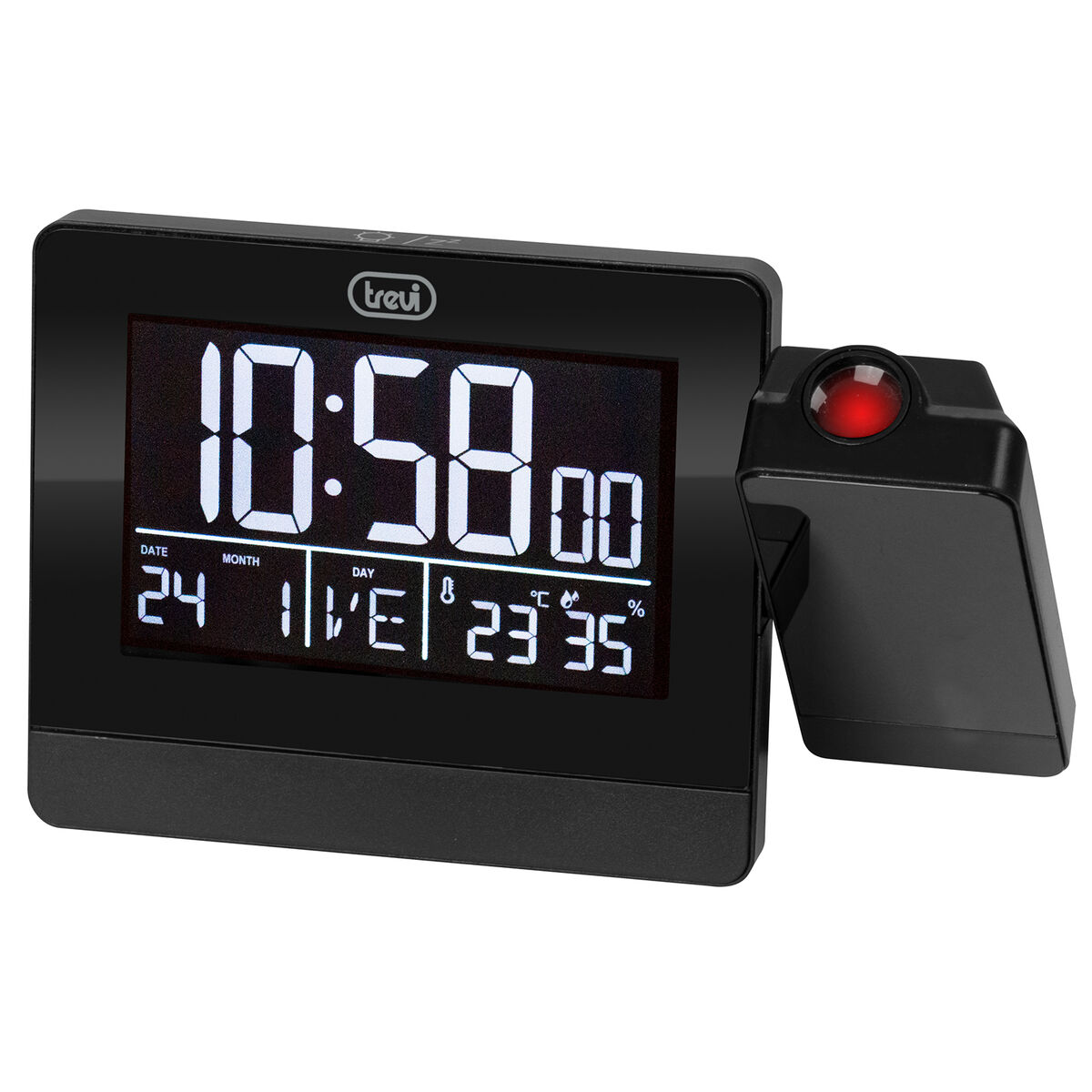 Image secondaire de Horloge de table Trevi 0088400 Noir (1 Unité)
