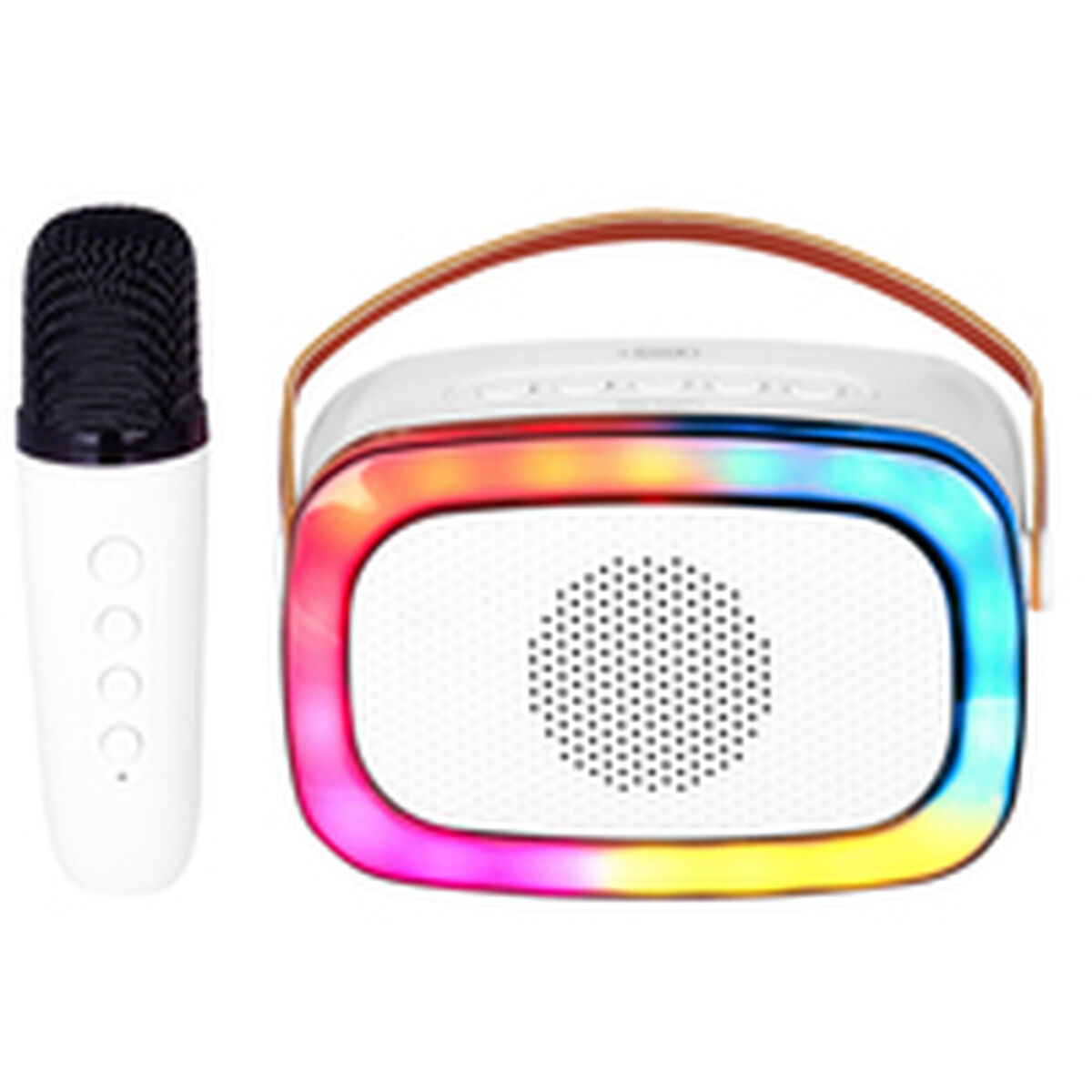Image secondaire de Enceinte avec Microphone Karaoké Trevi Trevi XR 8A01 MINI PARTY Blanc