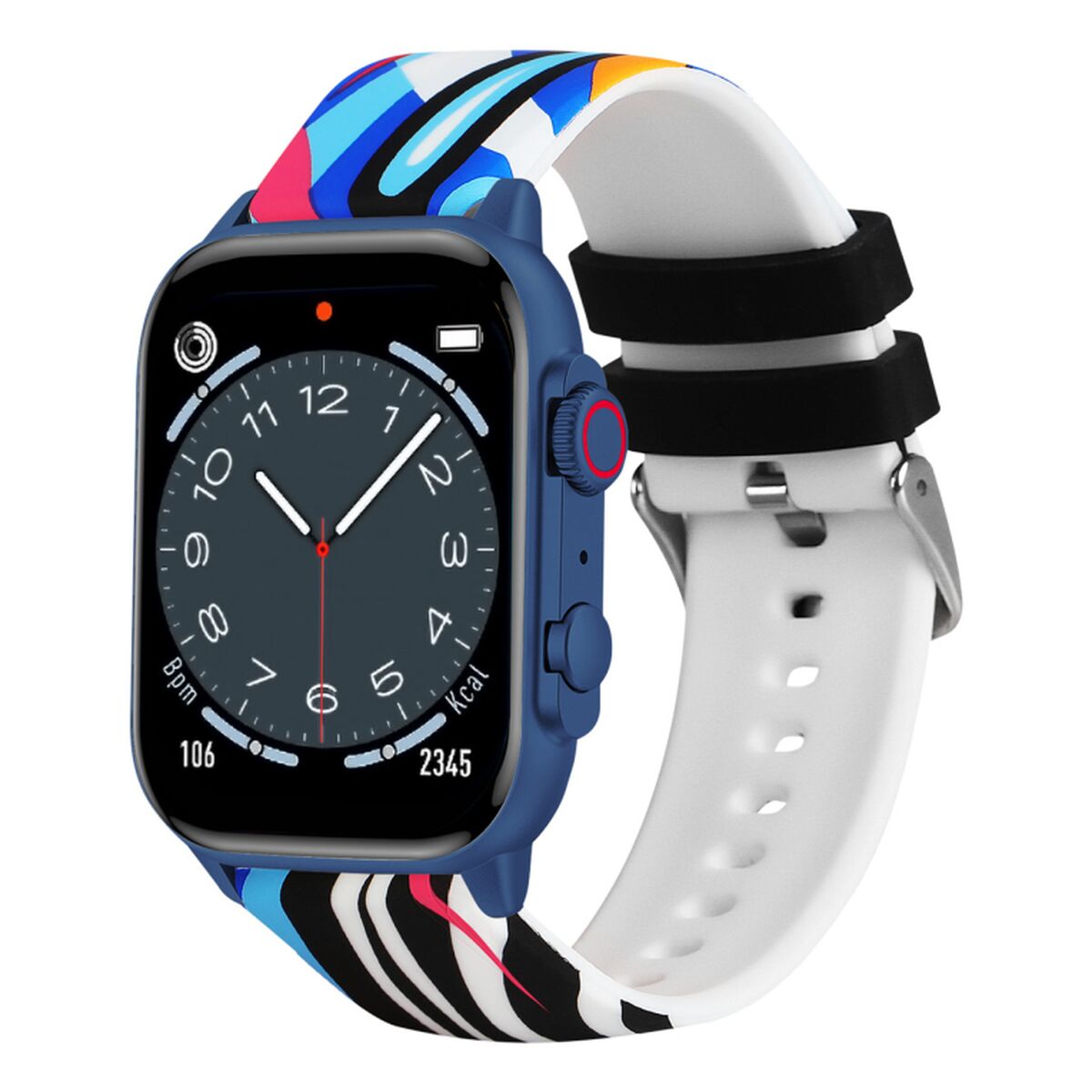 Montre intelligente Trevi T-FIT 458 A Bleu 1,95' 49 mm