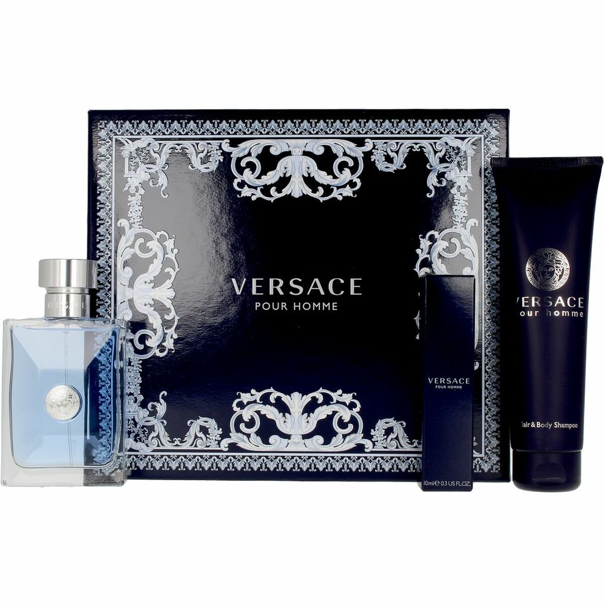 Men's Perfume Set Versace Versace Pour Homme 3 Pieces