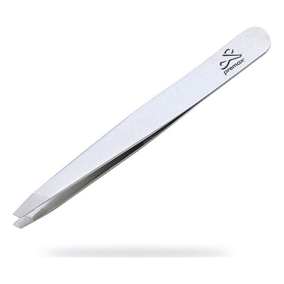 Pincetter til hårfjerning Premax Skrå Spids Rustfrit stål (9 cm)