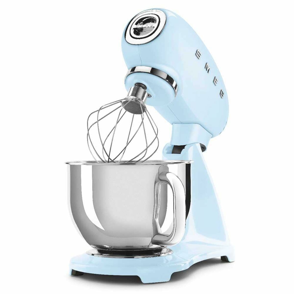 Image secondaire de Mixeur/mélangeur de pâte Smeg SMF03PBEU Bleu pastel 4,8 L