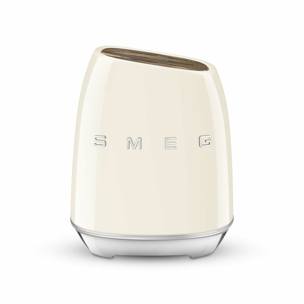 Keukenmessenset met standaard Smeg KBSF02CR Crème