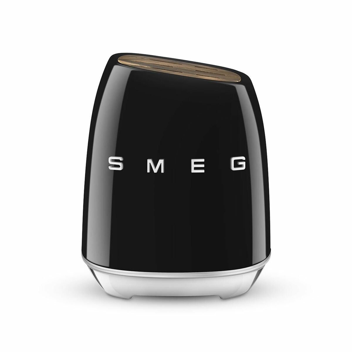 Image secondaire de Ensemble de couteaux de cuisine et support Smeg KBSF02BL Noir Acier inoxydable