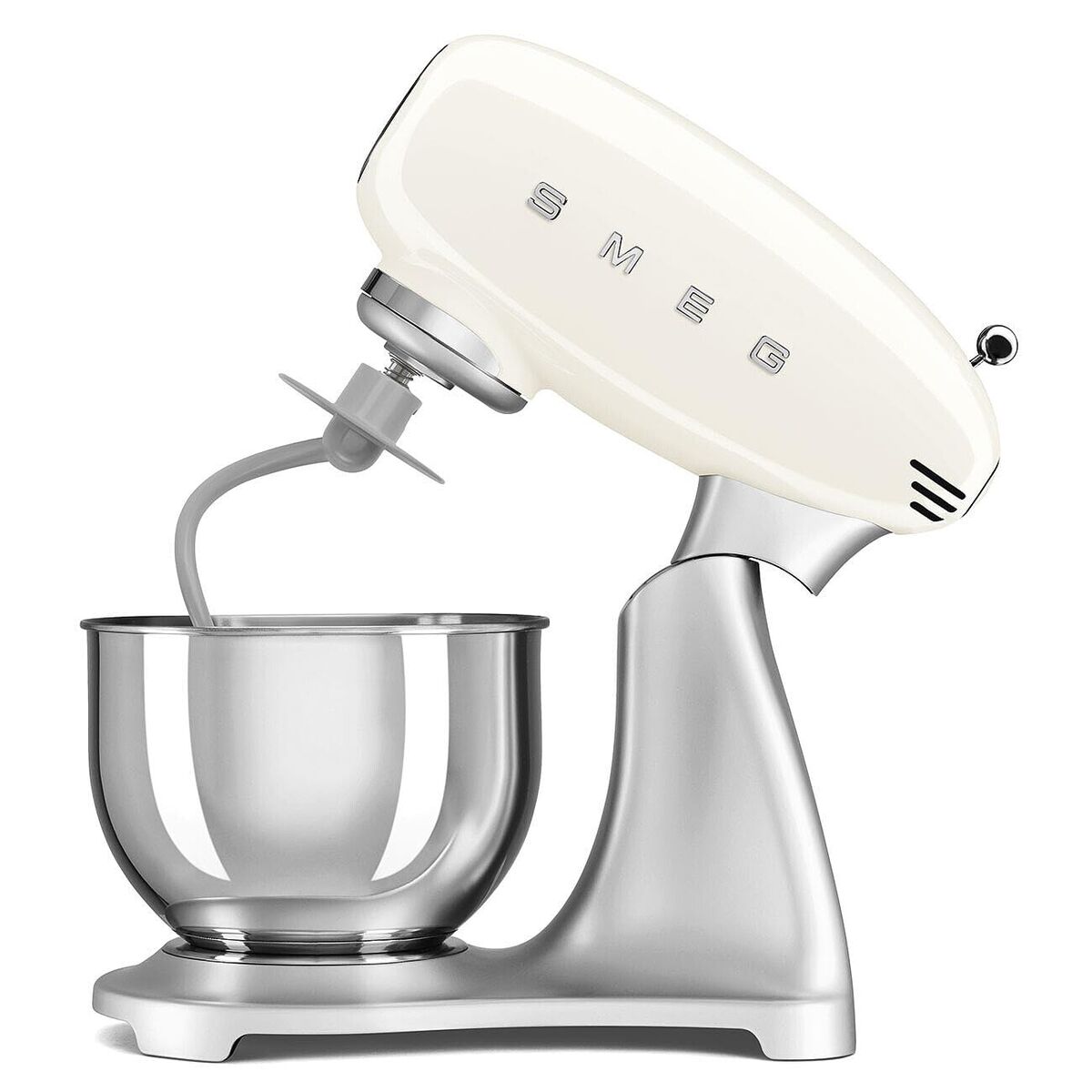 mixer-kneder met kom Smeg SMF04CREU Crème