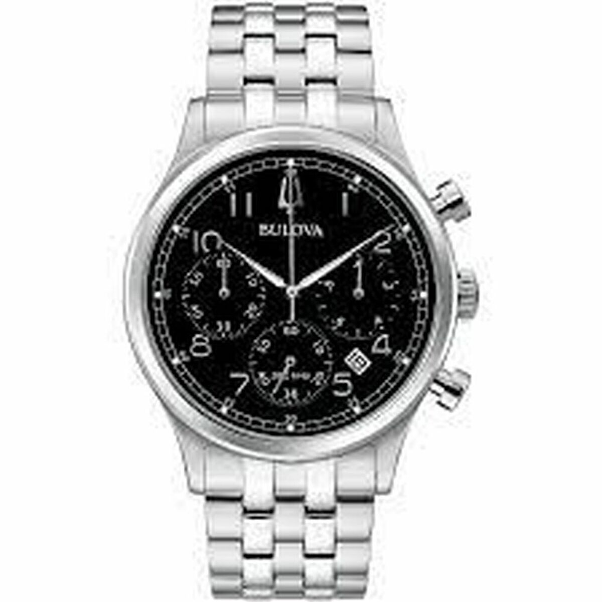 Ανδρικά Ρολόγια Bulova 96B357 Ασημί