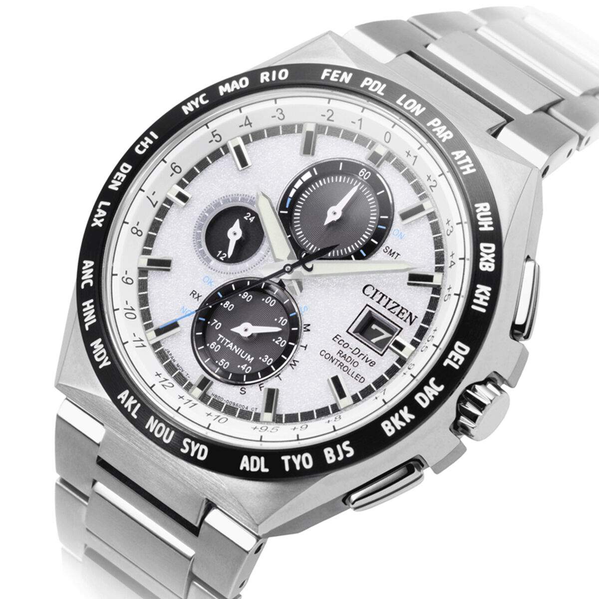 Horloge Heren Citizen AT8238-84A Zilverkleurig