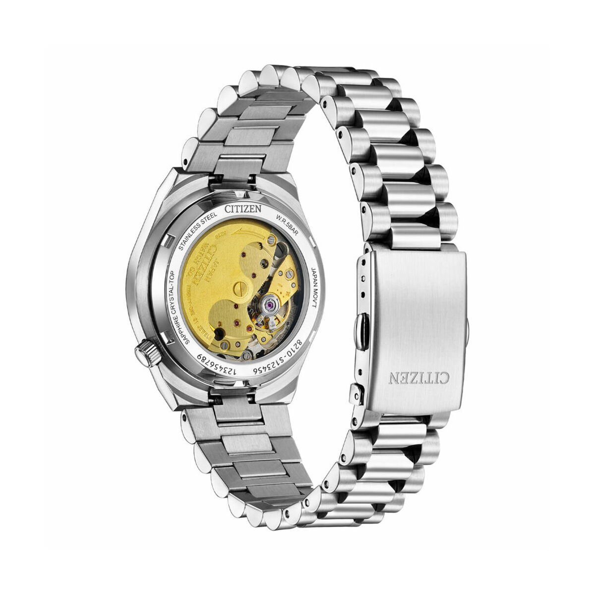Horloge Uniseks Citizen NJ0200-50X Zilverkleurig (Ø 37 mm)