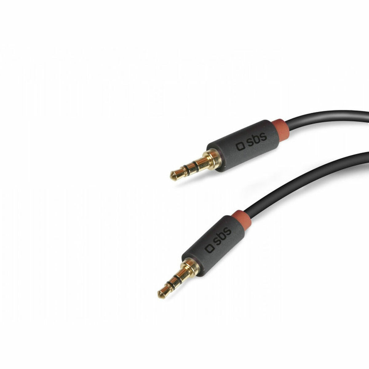 Câble Audio Jack (3,5 mm) SBS TECABLE35KR 1,5 m Noir