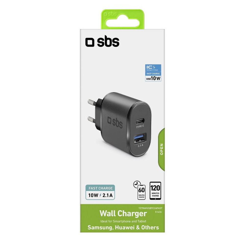 Battery charger SBS TETRAVUSBTC2AFAST